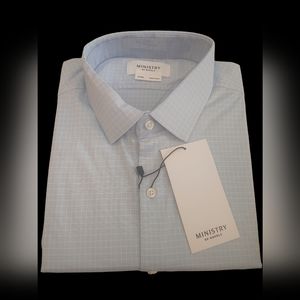 Ministry of Supply aero dress shirt Men XL Slim